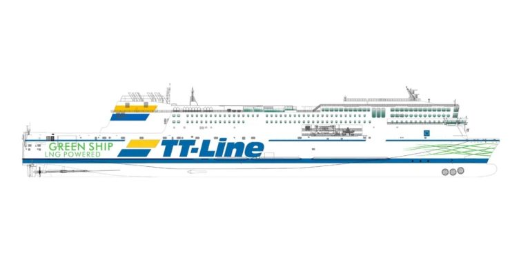 TT-Line books LNG-powered ferry in China