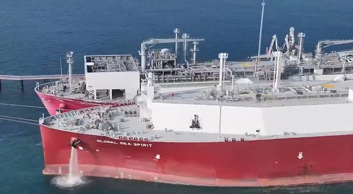Turkish FSRU in 100th STS LNG transfer