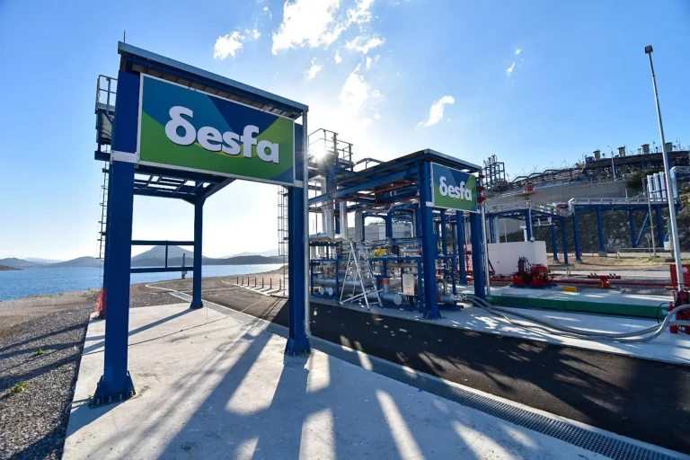 DESFA in Revithoussa LNG truck loading milestone