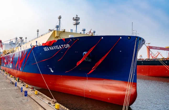 DSIC delivers its second LNG carrier