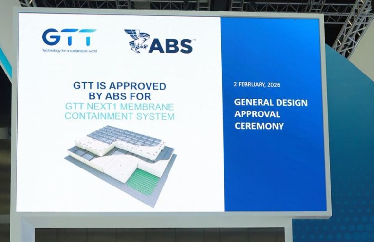 GTT gets ABS OK for new LNG containment system