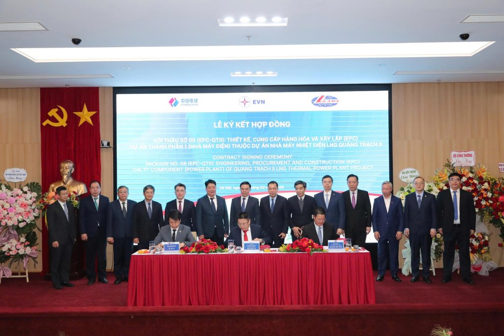 Vietnam’s EVN awards LNG power plant gig to PowerChina and Lilama