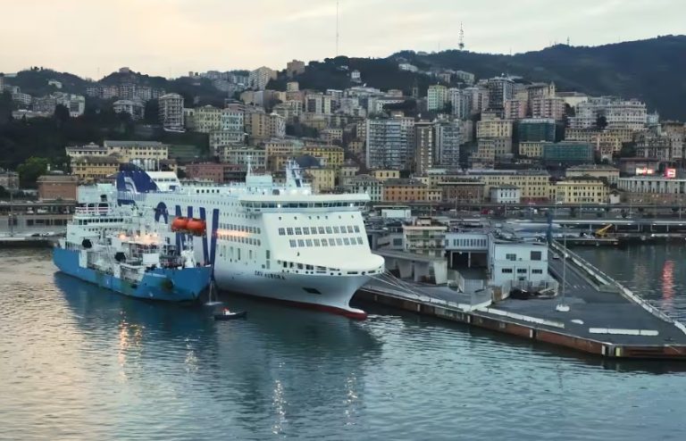 GNV's newbuild completes first LNG bunkering in Genoa