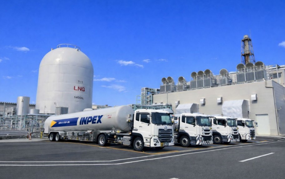 Inpex LNG trucking