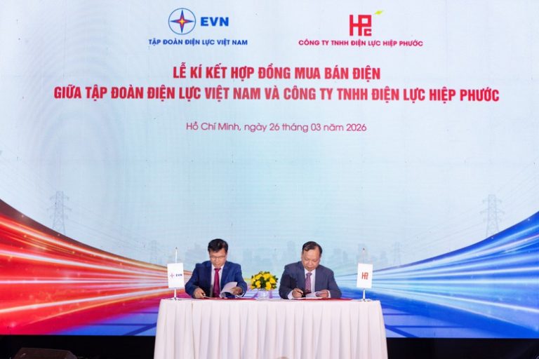 Vietnam's EVN inks deal for Hiep Phuoc LNG power plant