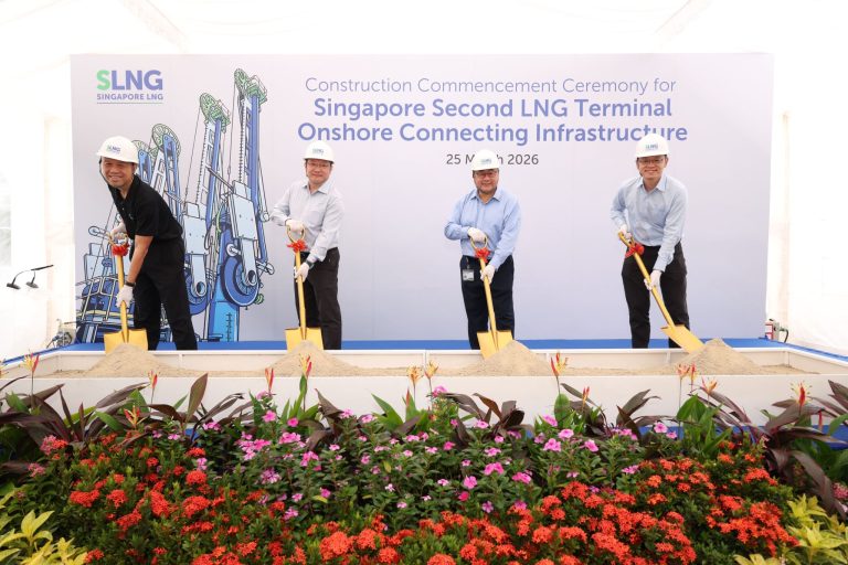Singapore starts onshore infrastructure work for second LNG terminal