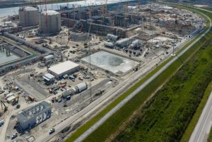 Construction advances on Port Arthur LNG terminal