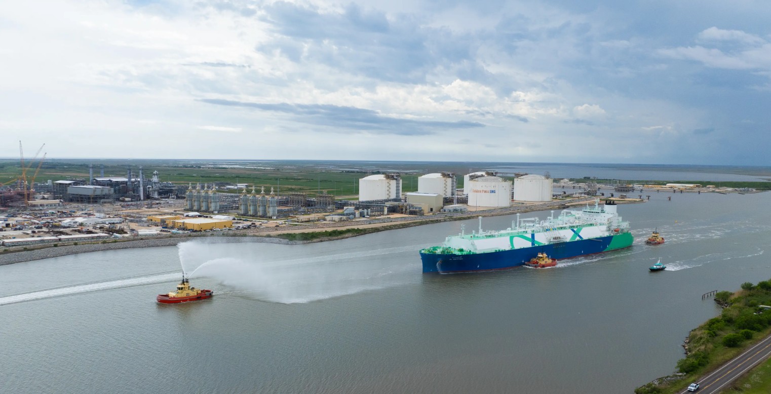 Golden Pass LNG ships first export cargo