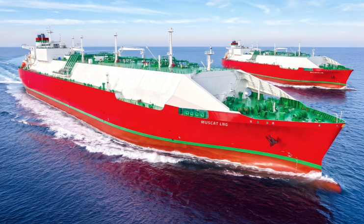 Asyad Shipping names LNG carrier duo in South Korea
