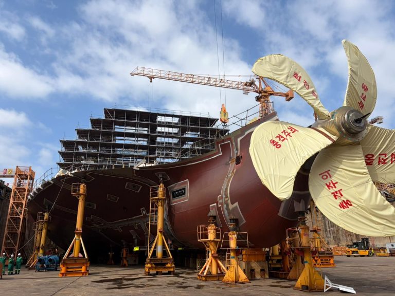 Hanwha Ocean lays keel for Singapore’s first FSRU