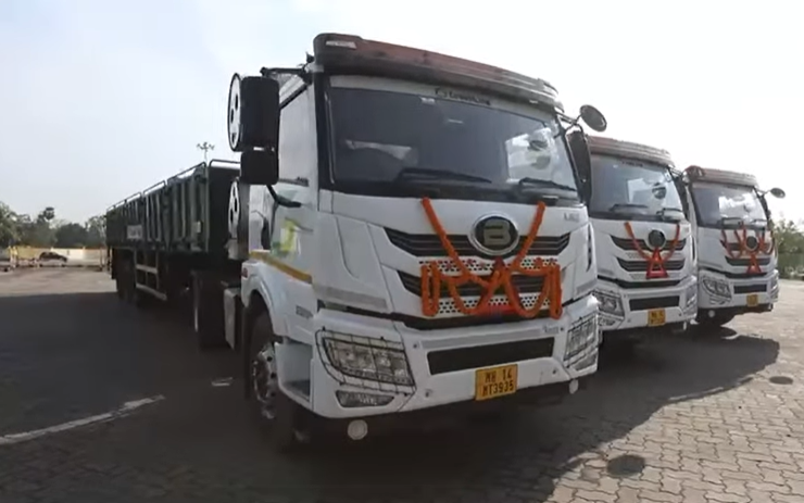 India's GreenLine, Tata Steel launch more LNG-powered trucks