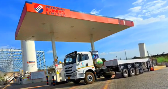 India's Petronet launched three LNG stations