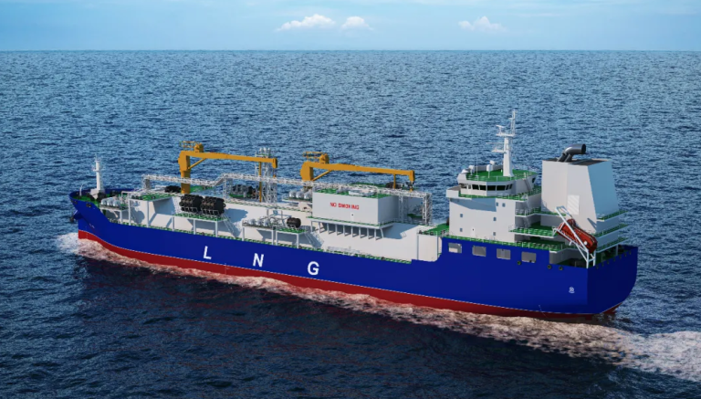 CMA CGM, CCEC order LNG bunkering vessel in China