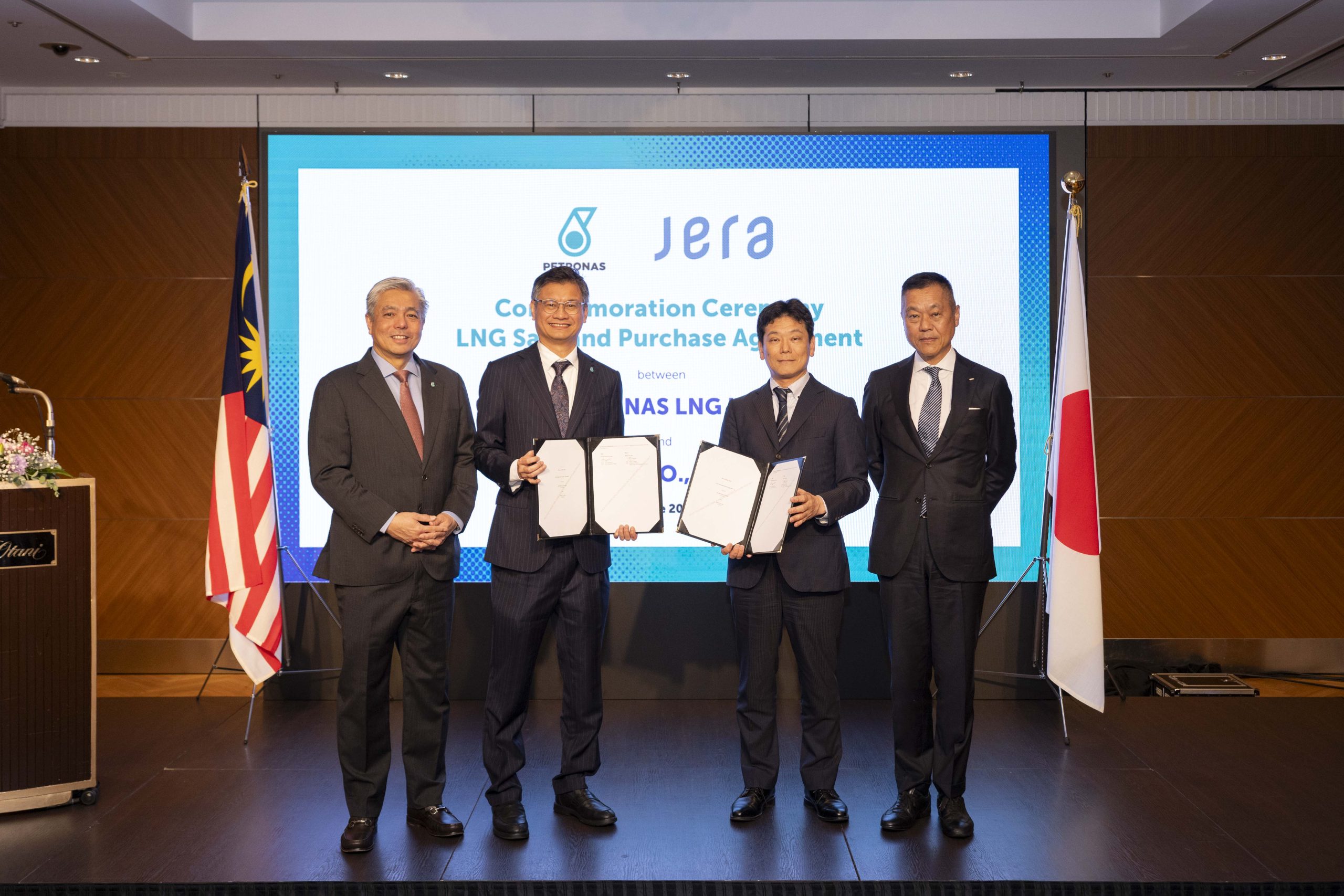 Petronas, Jera seal 20-year LNG SPA