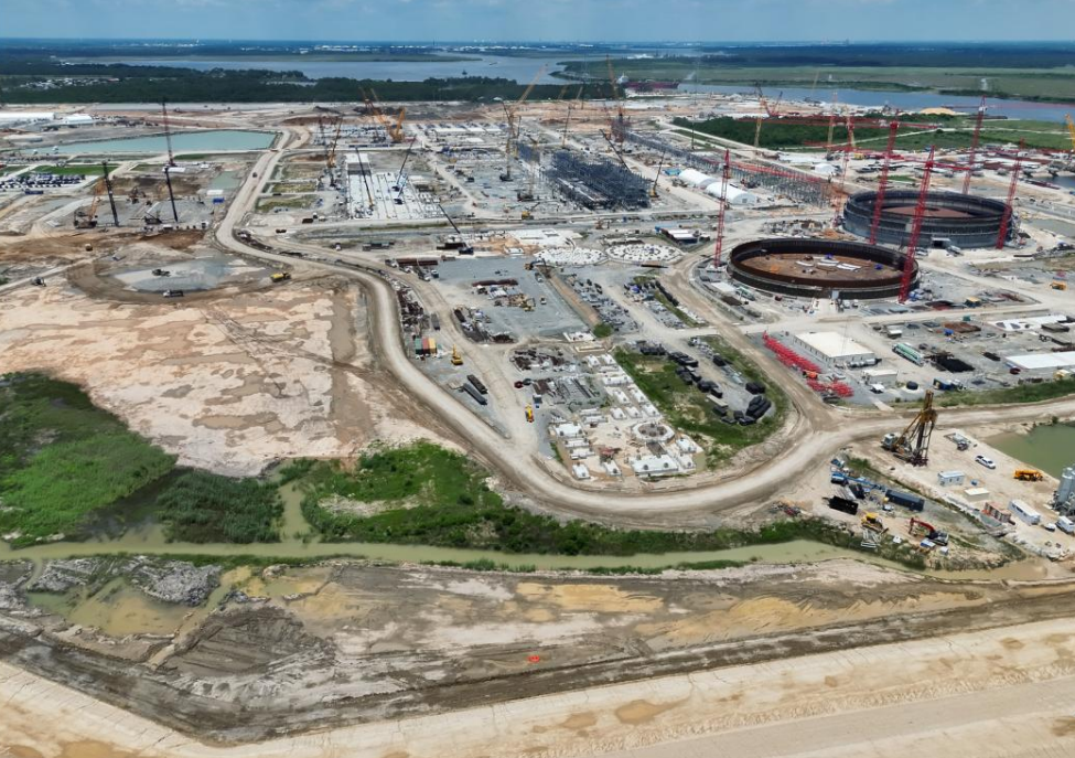 Woodside progresses work on Louisiana LNG plant