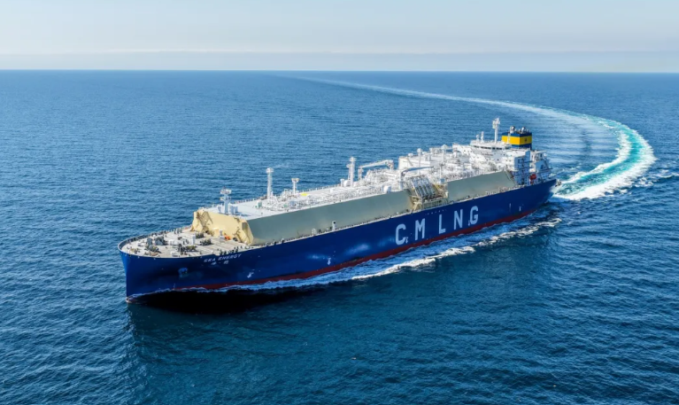 DSIC hands over latest LNG carrier to CMES