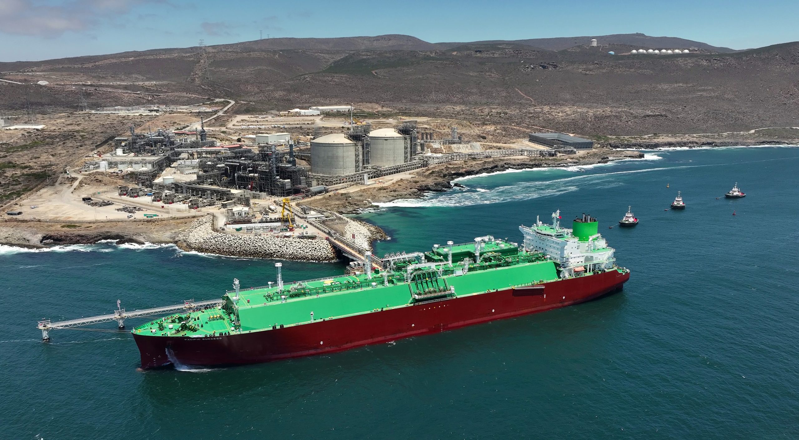 Sempra Infrastructure's ECA LNG exports first LNG cargo from Mexico's Pacific Coast