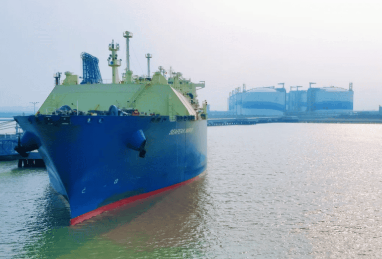 CNOOC’s Binhai LNG terminal hits new milestone