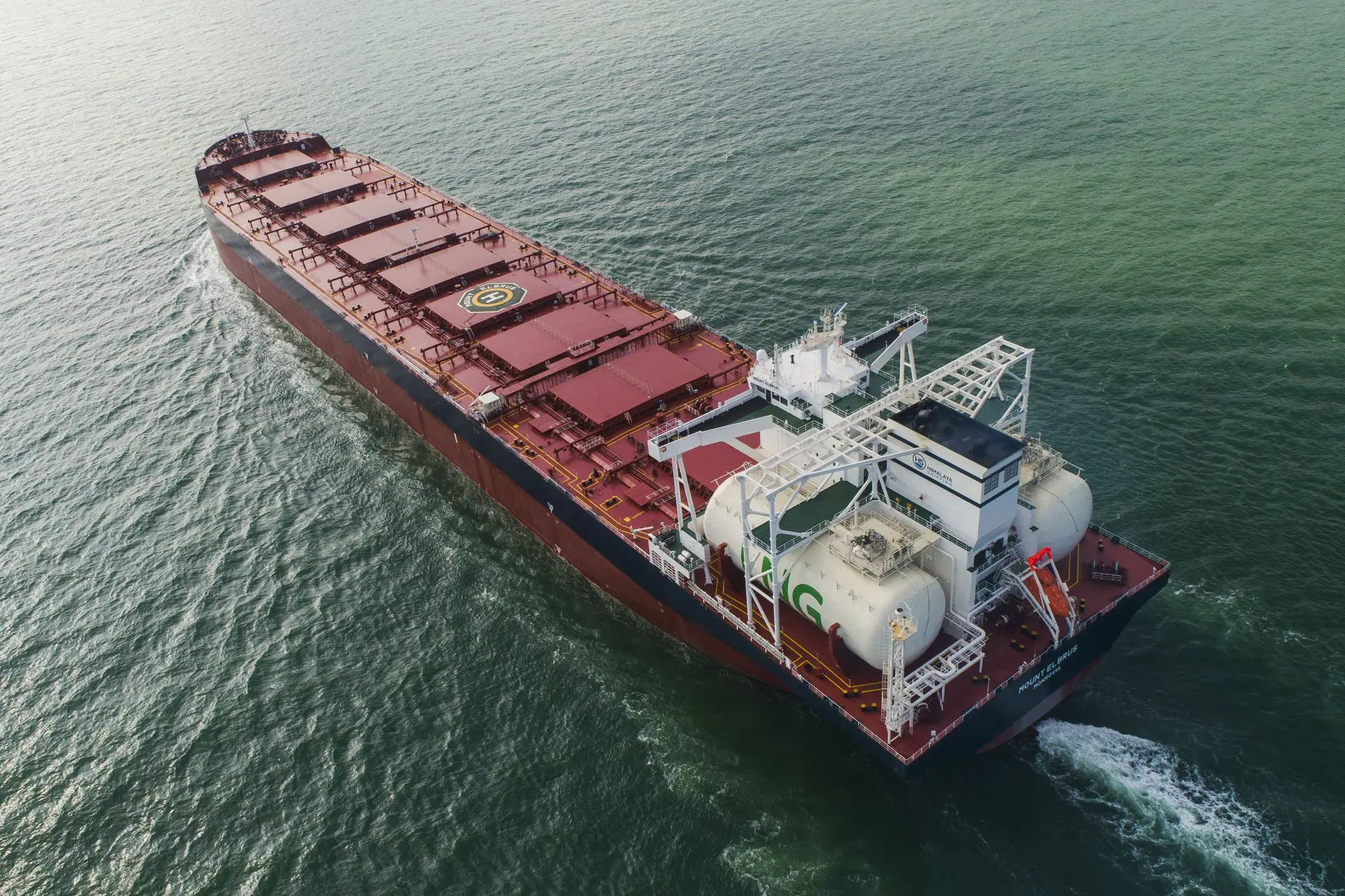 Himalaya converts charters for LNG-fueled bulker duo