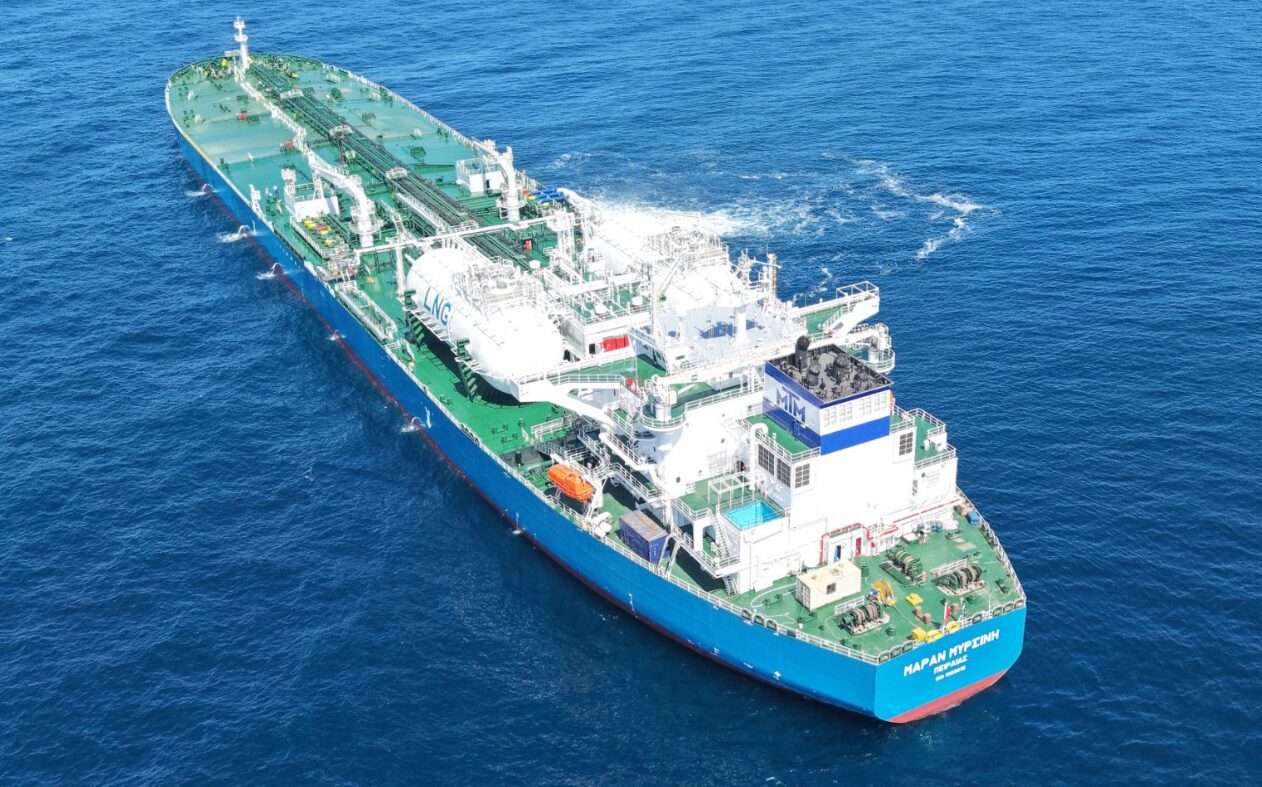 Maran Tankers adds LNG-powered newbuild to its fleet