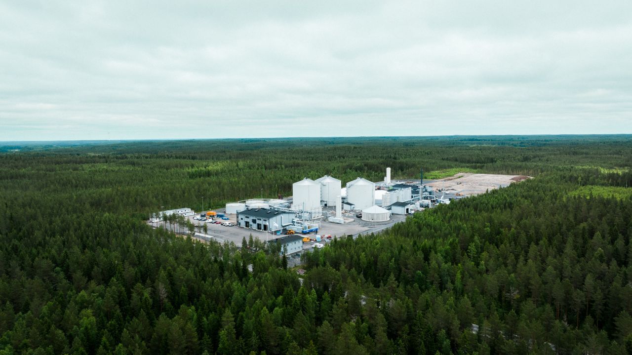 St1 Biokraft launches new bio-LNG plant