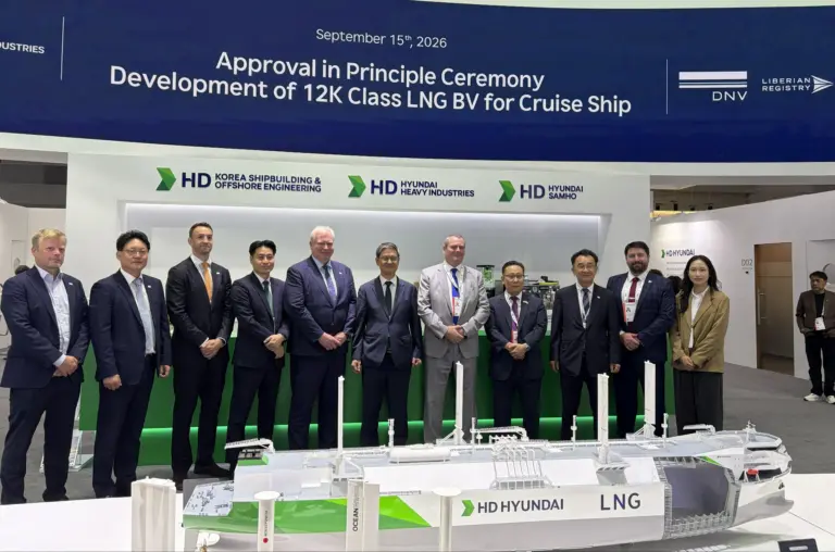 HD Hyundai Heavy gets DNV OK for LNG bunkering vessel