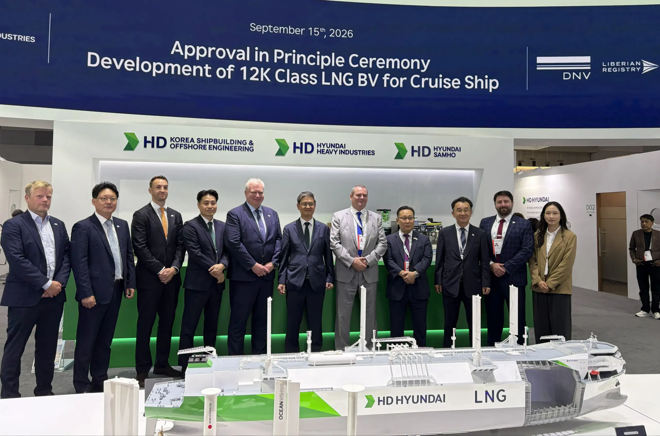 HD Hyundai Heavy gets DNV OK for LNG bunkering vessel