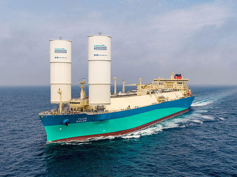 MOL names first LNG carrier equipped with sails