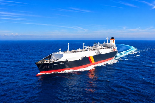 NYK's LNG carrier named in South Korea