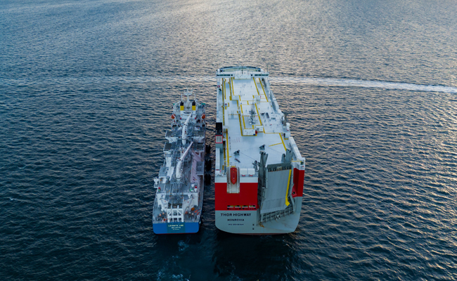Peninsula wraps up its first Sagunto LNG bunkering op