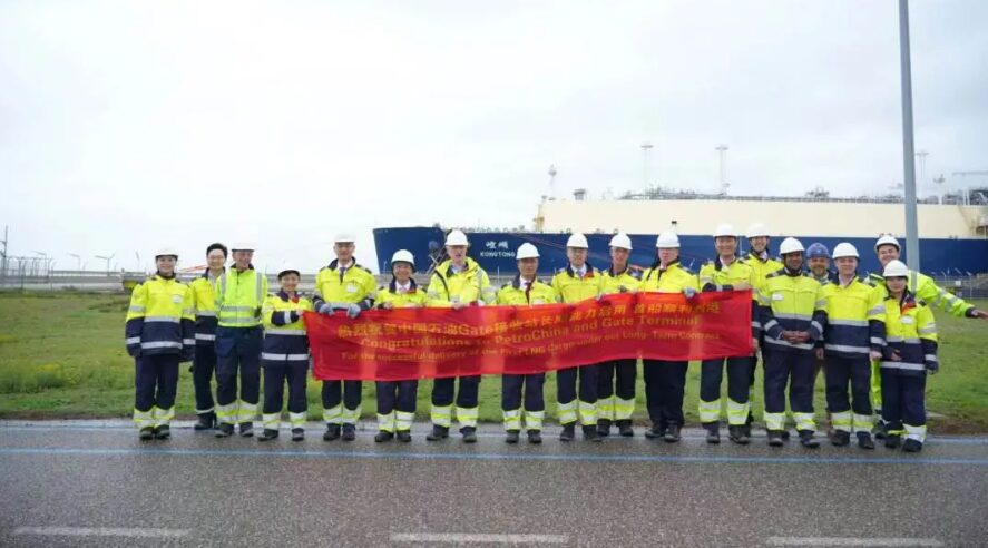 PetroChina delivers first LNG cargo to Gate under long-term capacity deal