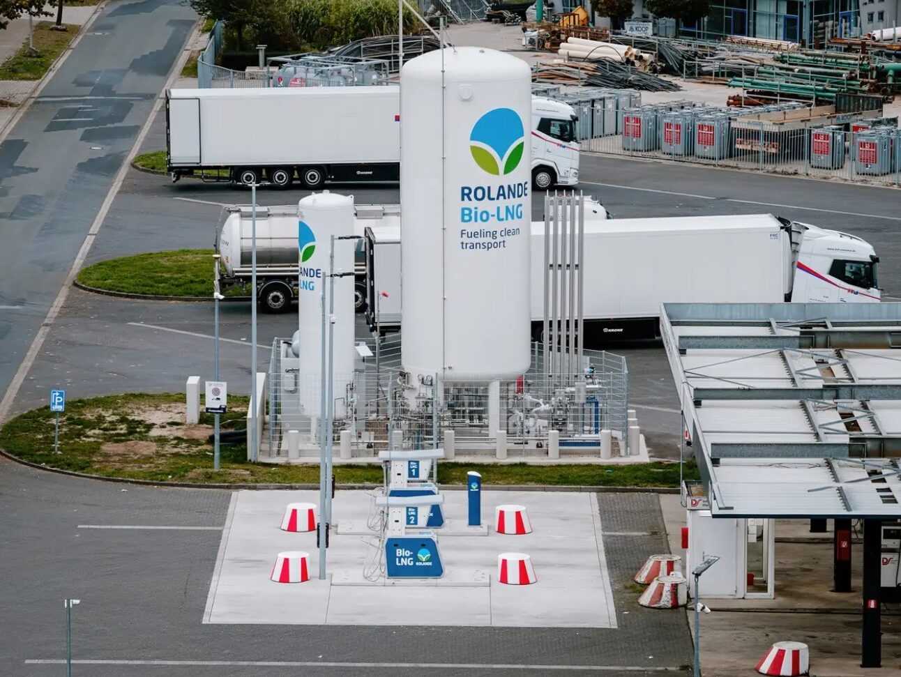 Rolande launches new German bio-LNG fueling station